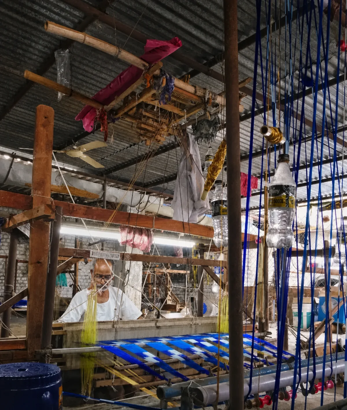 Ikat loom, Bhoodan Pochampally