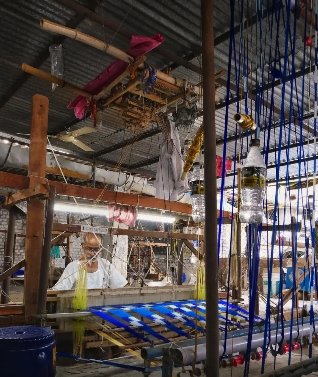 Ikat loom, Bhoodan Pochampally
