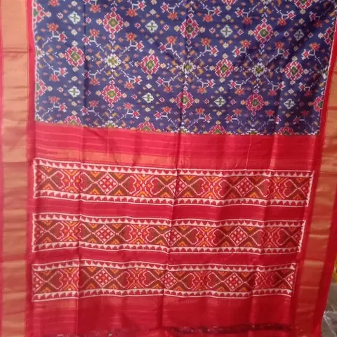 పట్టు ఇక్కత్ చీరలు · Silk Tie & Dye Sarees