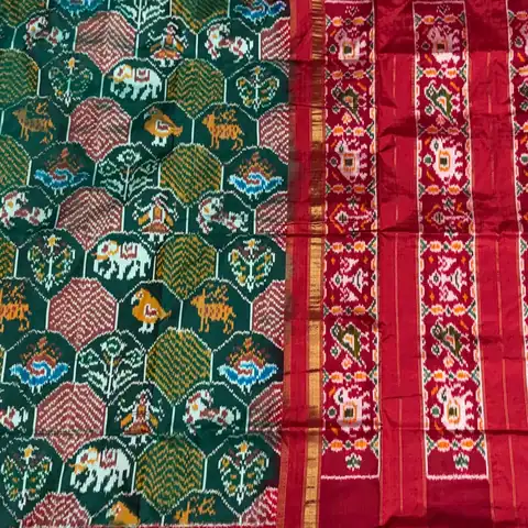 పట్టు ఇక్కత్ చీరలు · Silk Tie & Dye Sarees