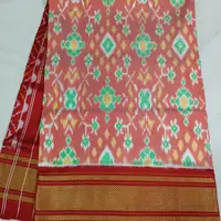 Silk Ikat Saree, · పట్టు ఇకత్ చీర,