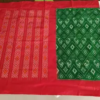 Silk Ikat Saree, · పట్టు ఇకత్ చీర,
