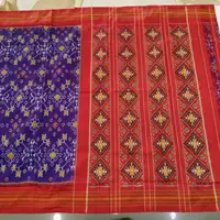 Silk Ikat Saree, · పట్టు ఇకత్ చీర,