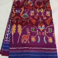 పట్టు ఇకత్ చీర, · Silk Ikat Saree,