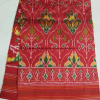 Silk Ikat Saree, · పట్టు ఇకత్ చీర,