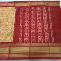 Silk Ikat Saree, · పట్టు ఇకత్ చీర,