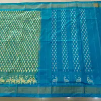 Silk Ikat Saree, · పట్టు ఇకత్ చీర,