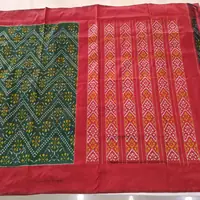 Silk Ikat Saree, · పట్టు ఇకత్ చీర,